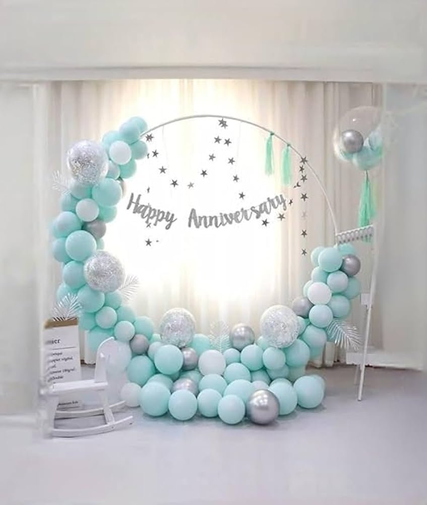 Anniversary balloon decoration
